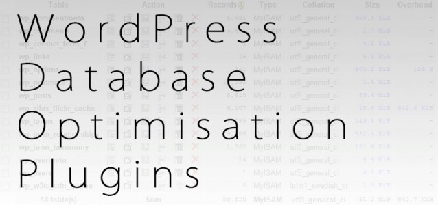 Best WordPress Database Optimization Plugins